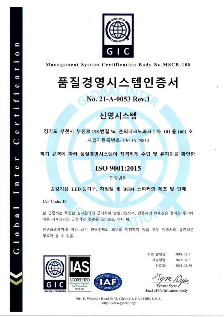 ISO 9001:2015